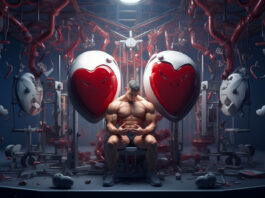 tadalafil man on heart gym