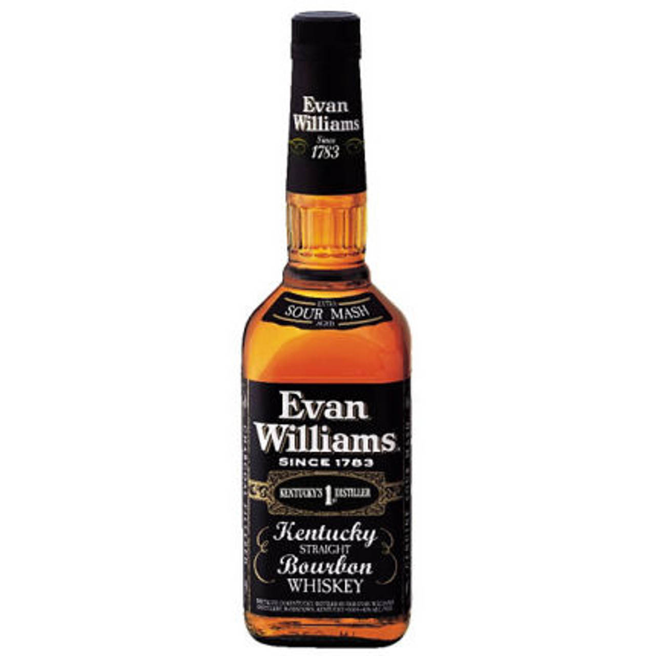 Evan Williams Black Label Bourbon 